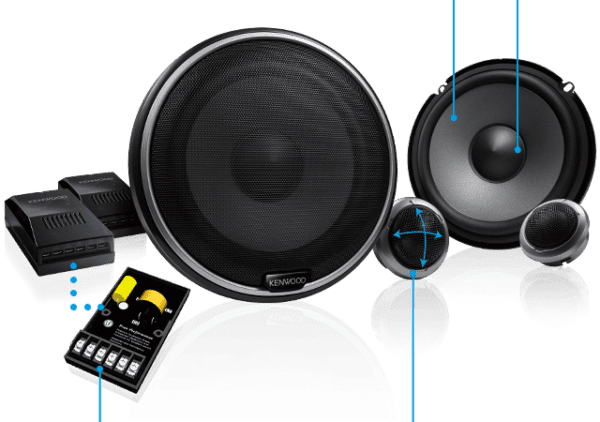 Kenwood KFC-PS170C - 6-Inch 80w Rms 2-way Split System | SBR Pro Sound