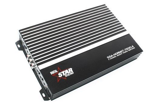 Starsound Hornet SSA-H7600.4 - 7600w 4-channel Amplifier | SBR Pro