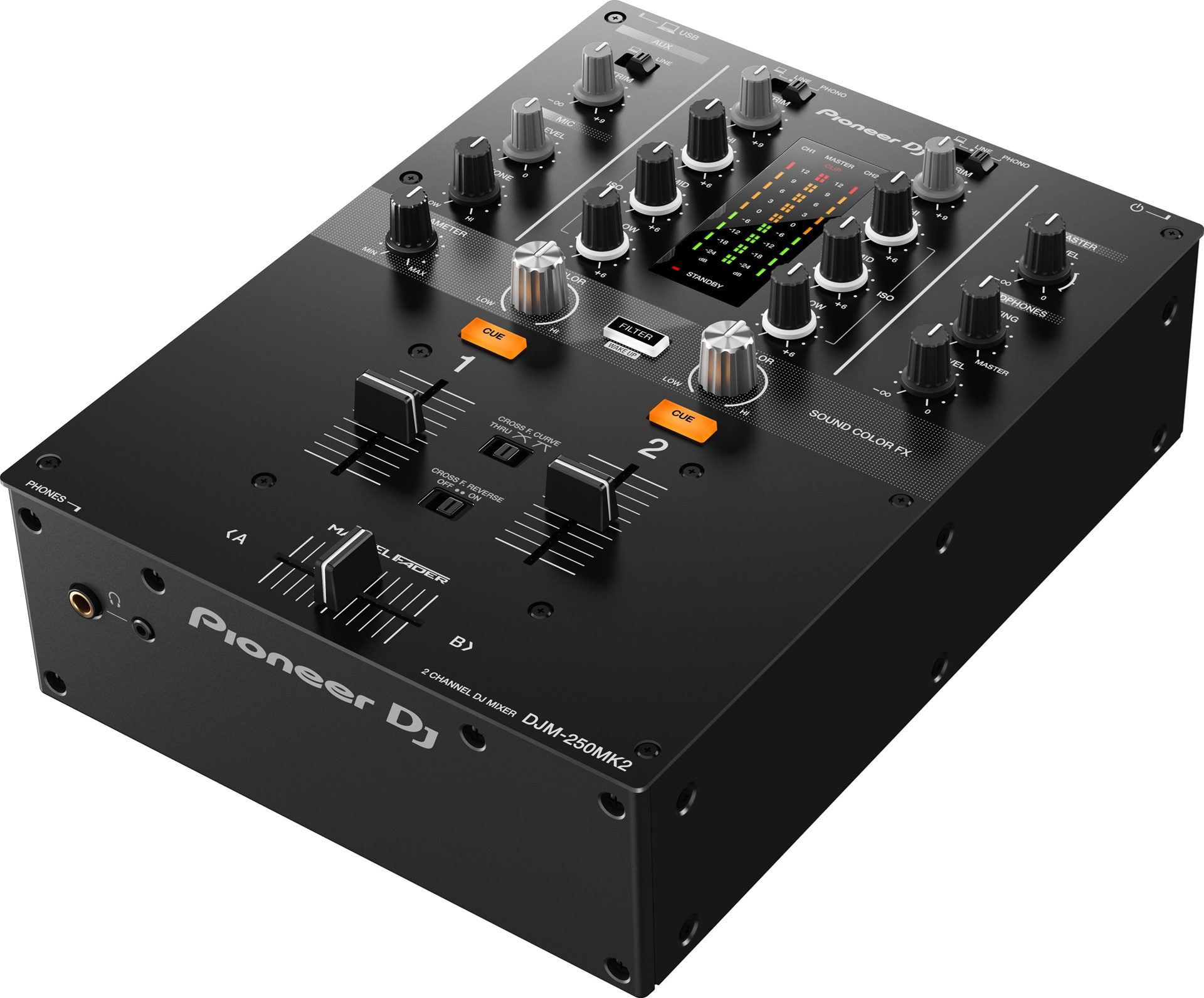 Pioneer DJM-250MK2 2-Channel Dj Mixer With Usb Interface | SBR Pro