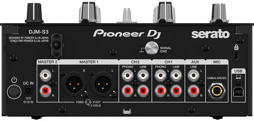 Pioneer DJM-S3 2-Channel Mixer For Serato DJ | SBR Pro Sound