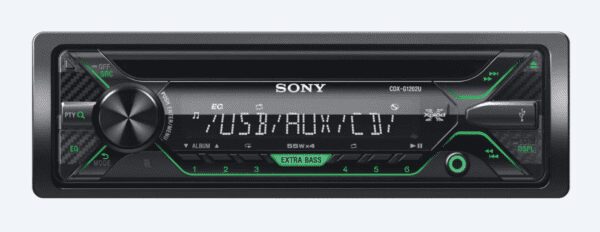 Sony CDX-G1202U - USB, MP3, Aux Single Din Radio| SBR Pro Sound