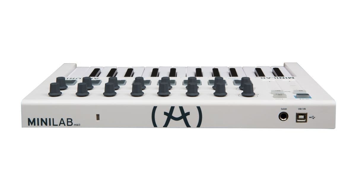 Arturia MiniLab MKII velocity-sensitive 25-Key Midi Controller