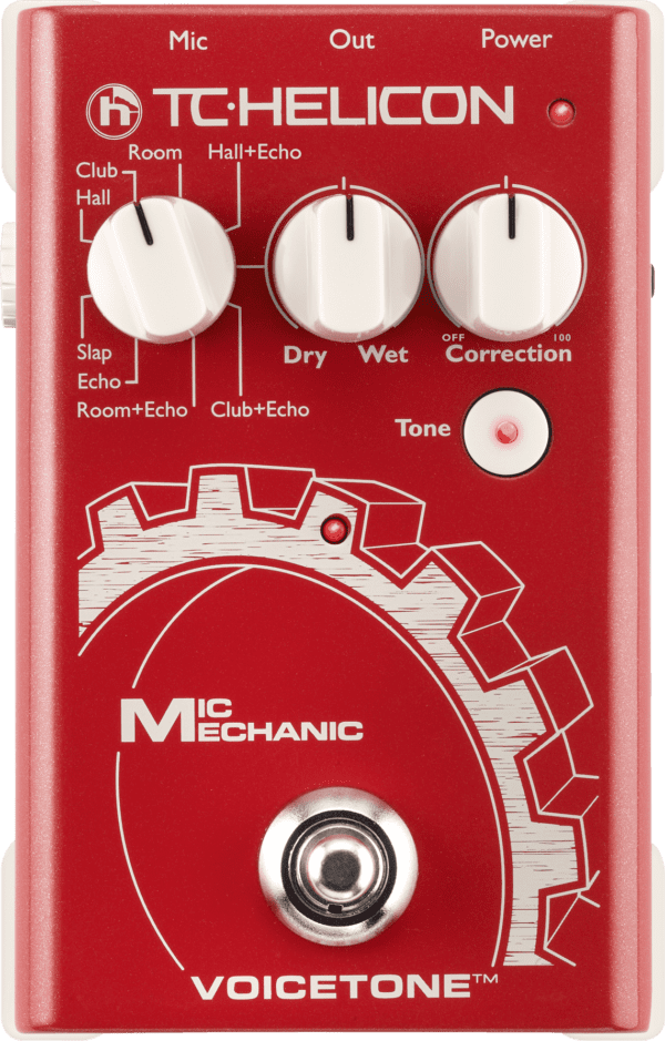 TC Helicon Mic Mechanic Vocal Effects Stompbox