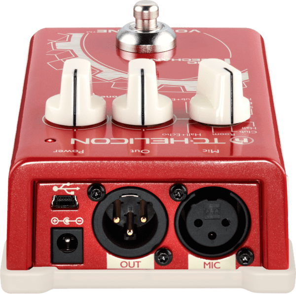 TC Helicon Mic Mechanic Vocal Effects Stompbox