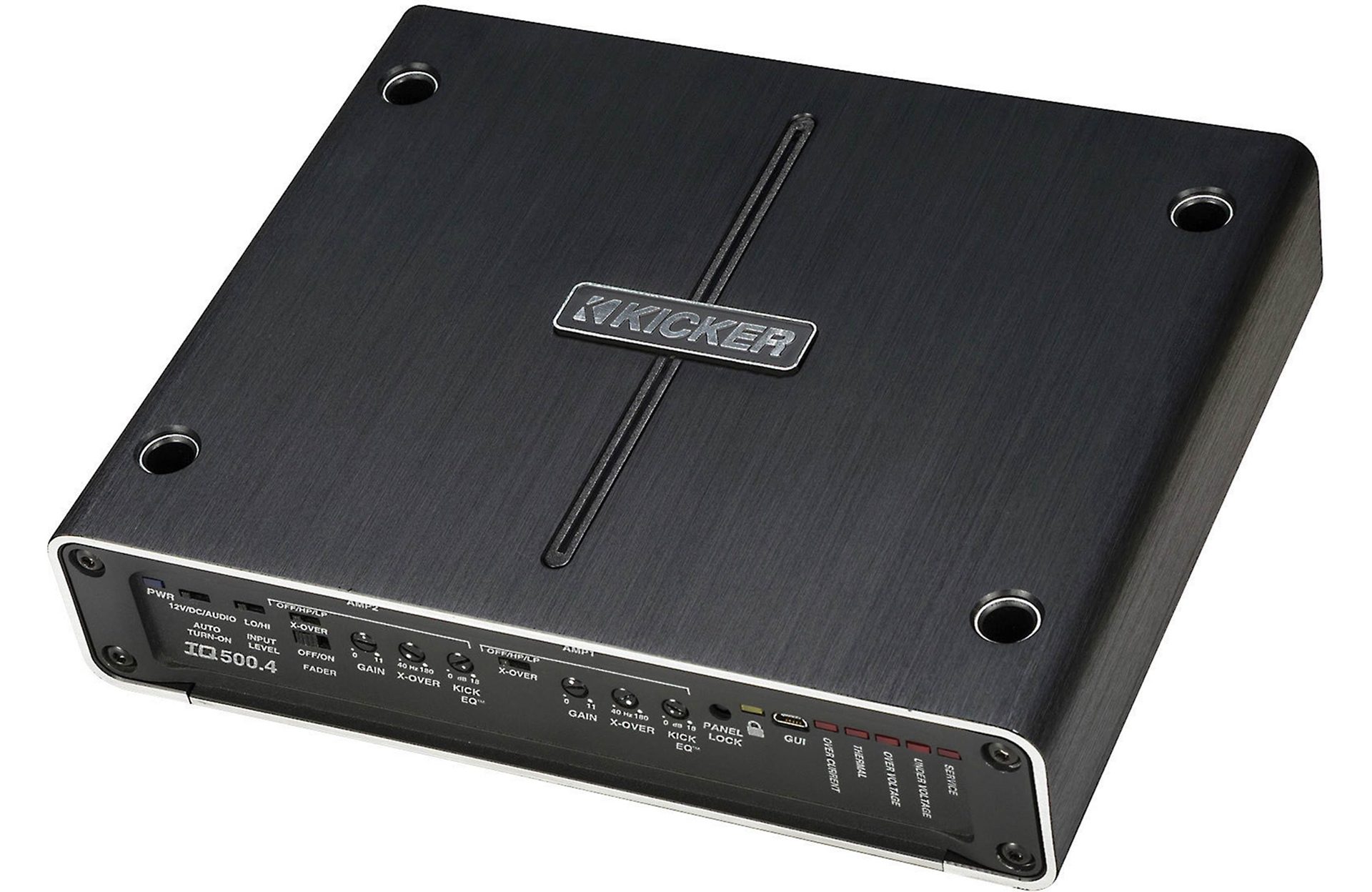 KICKER IQ Q-Class インテリジェントインターフェース Kicker Q-Class 42IQ500.4 65rmsx4 4Channel Amplifier | SBR Pro Sound %