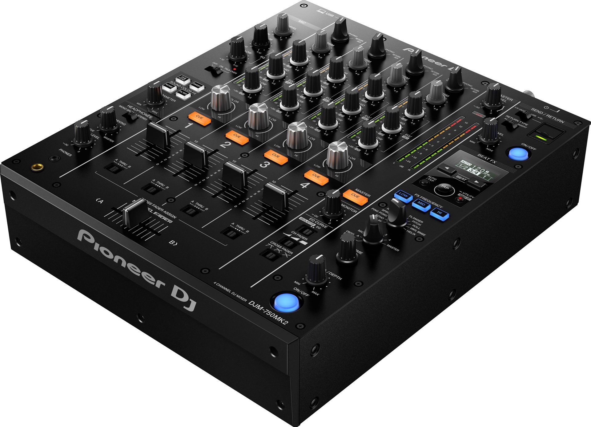 Pioneer DJM-750MK2 PRO 4-Channel Digital DJ Mixer | SBR Pro Sound