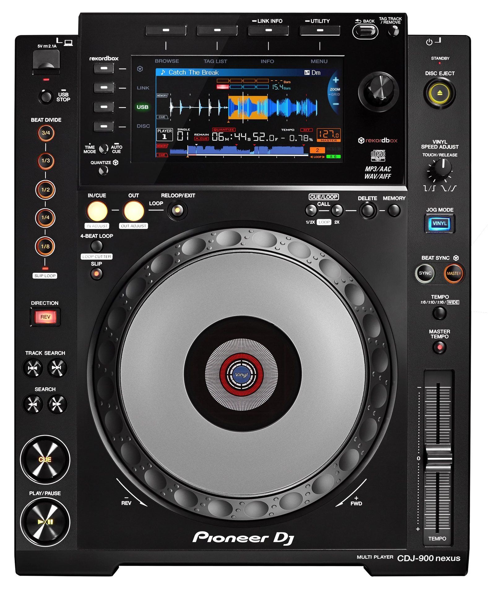 Pioneer CDJ-900NXS Pro Dj Multi Player | SBR Pro Sound