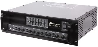 Ampeg Pro SVT-4Pro Stereo 600W Solid State Bass Amp Head| SBR Pro