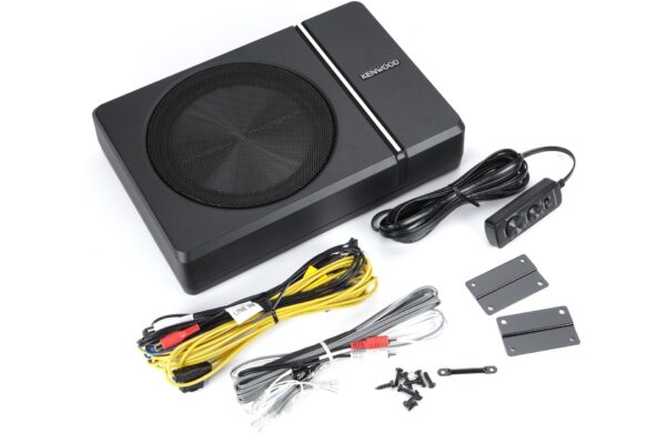 Kenwood KSC-PSW8 - 8-Inch 150Watt RMS Powered Under-Seat Sub| SBR