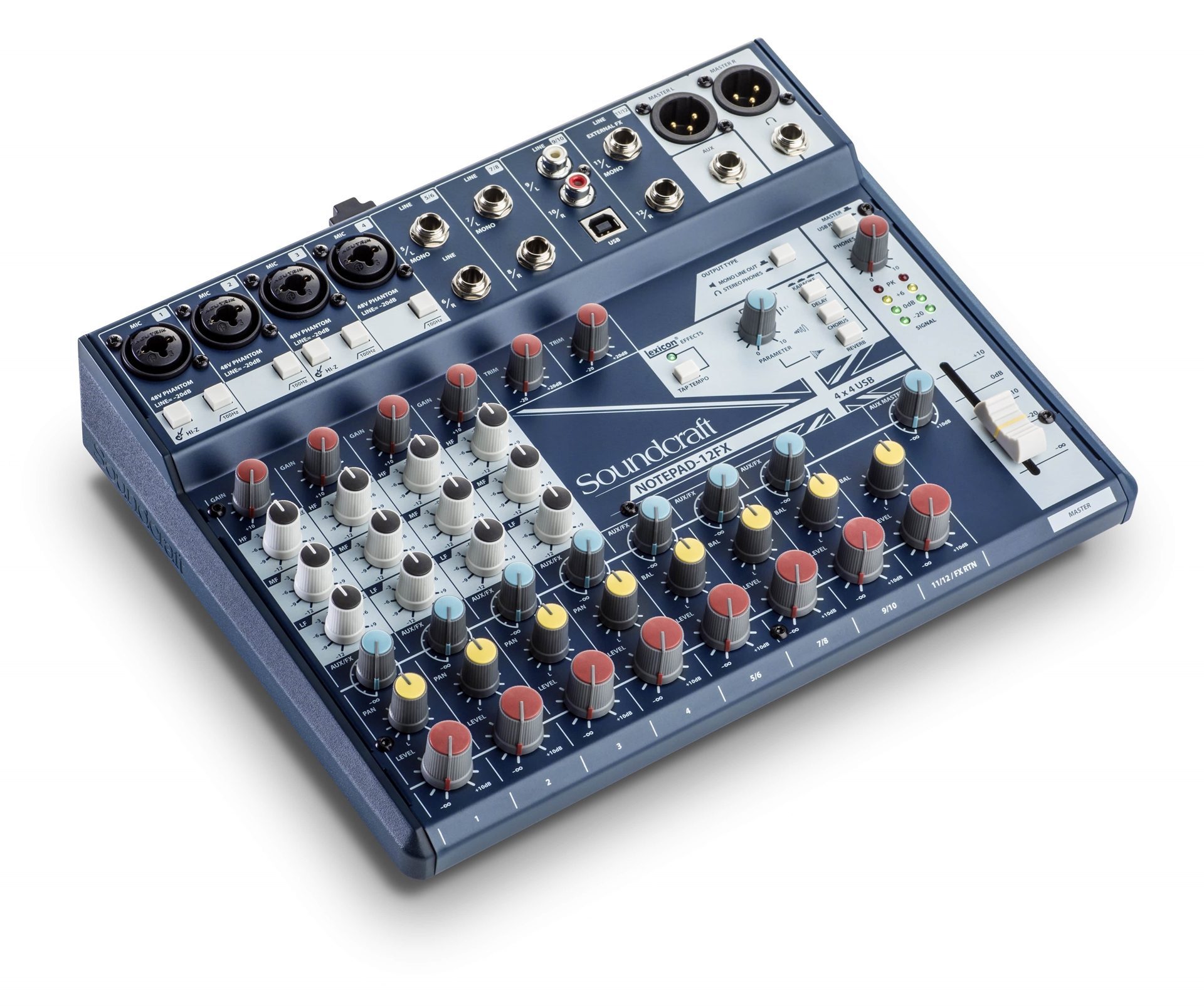 Soundcraft Notepad-12FX Soundcraft Notepad-12FX Analog Mixer | SBR