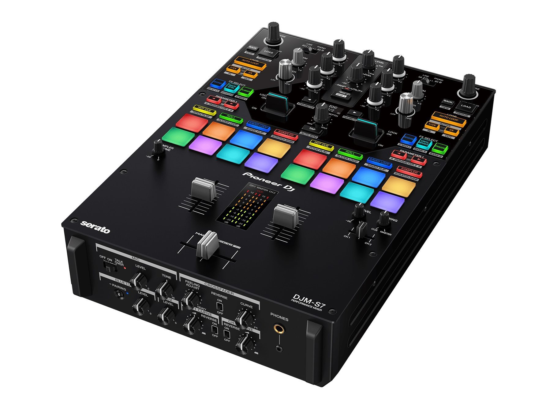 Pioneer DJM-S7 Scratch-Style 2-Channel Performance DJ Mixer | SBR