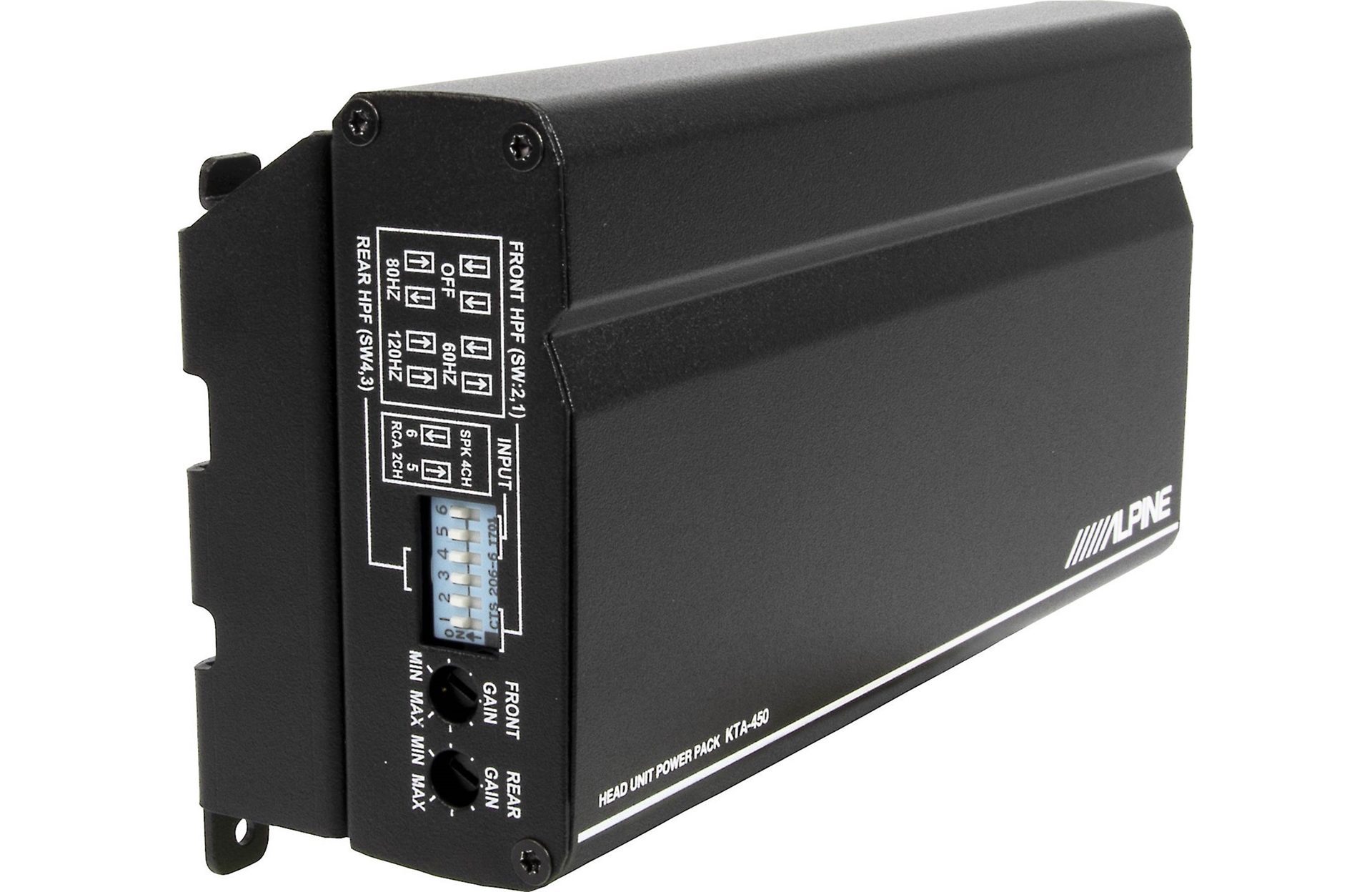 Alpine KTA-450 - Compact 4-channel Amp (Head Unit Power Pack
