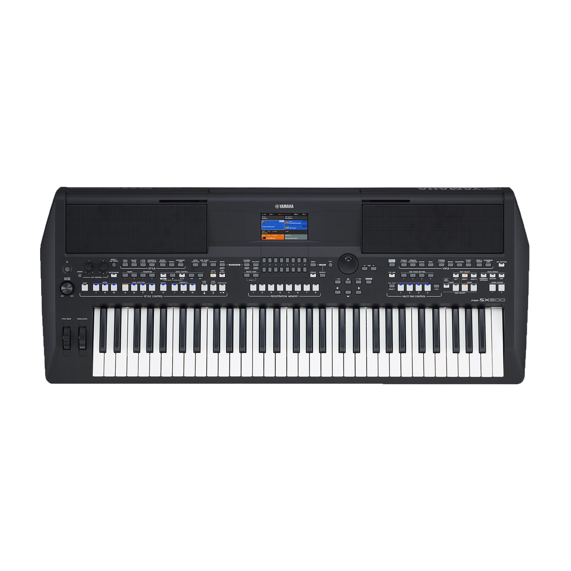 Yamaha PSR-SX600 61-Key Arranger Workstation| SBR Pro Sound