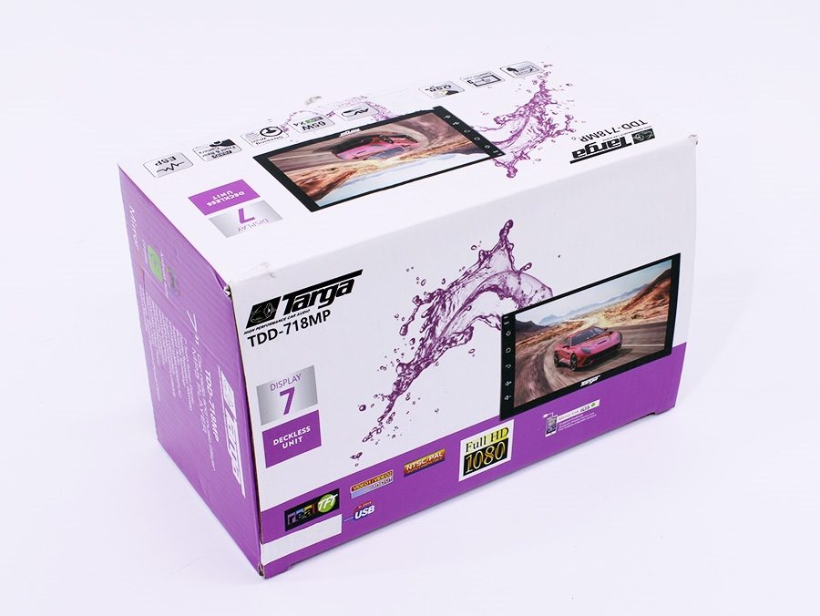 Targa TDD-718MP5 7-inch Digital Double Din Radio