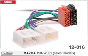 CarAV ISO Harness For Mazda