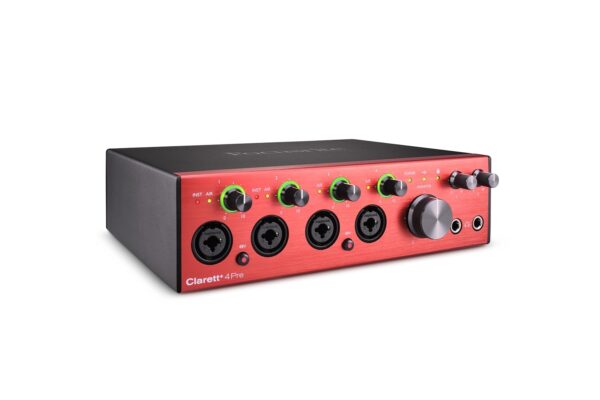 Focusrite Clarett+ 4Pre 18in/8 out Usb audio Interface | SBR Pro Sound