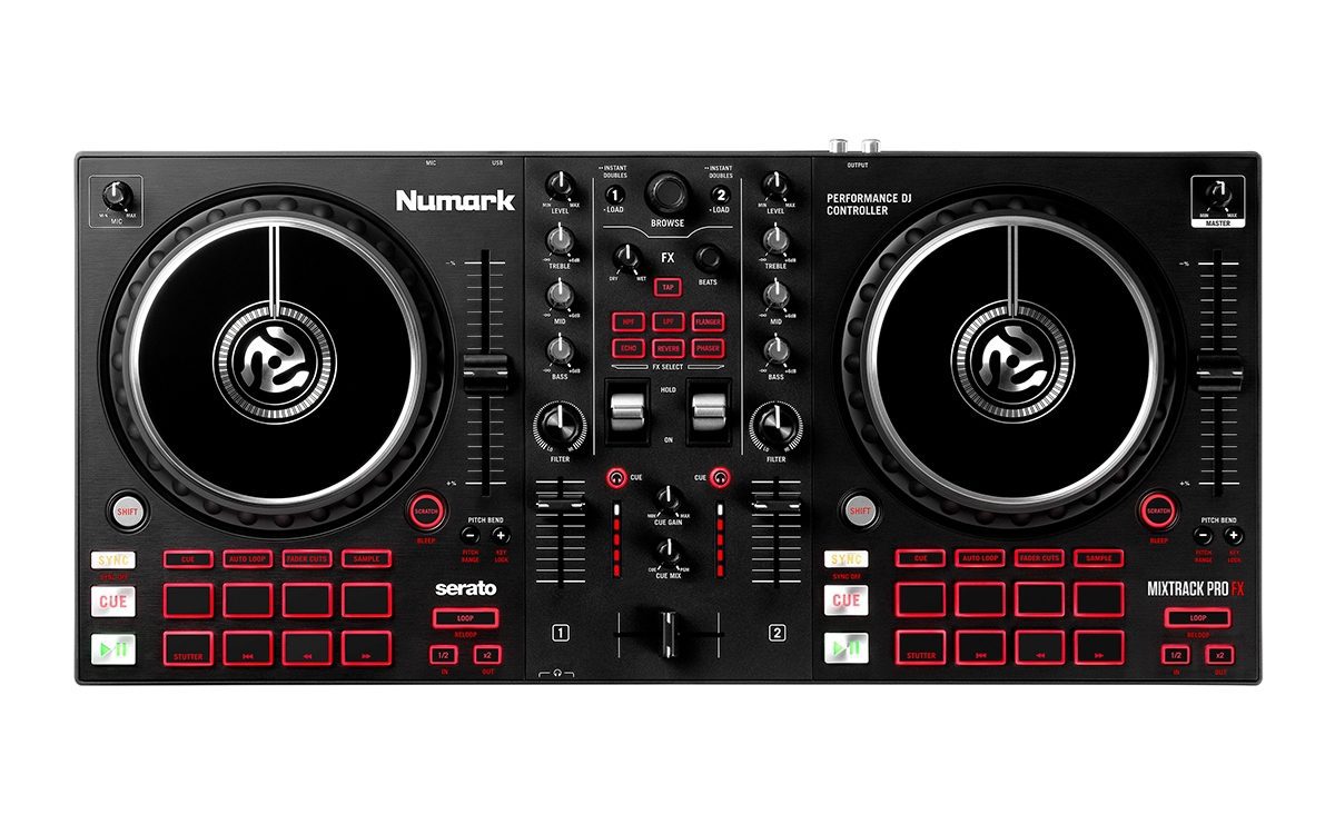 Numark Mixtrack Pro 2 DJコントローラー Numark Mixtrack Pro Fx 2 Deck DJ Controller | SBR Pro Sound