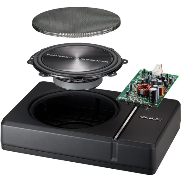 Kenwood KSC-PSW8 - 8-Inch 150Watt RMS Powered Under-Seat Sub| SBR