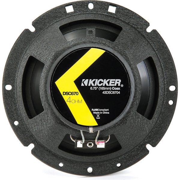 Kicker 43DSC6704 DS-Series 60Watt RMS Coaxial Speakers - Main Image