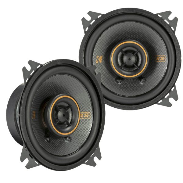 Kicker 51KSC404 KS-Series 4-inch 75Watt RMS Coaxial Speakers | SBR