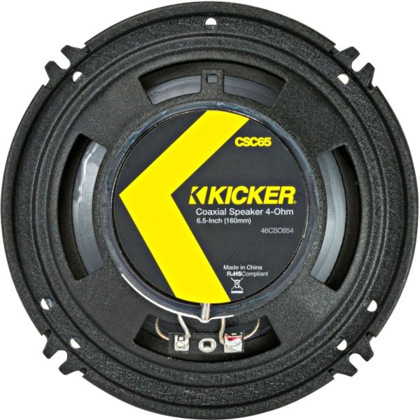 Kicker 46CSC654 CS-Series 100Watt RMS Coaxial Speakers