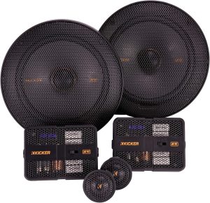 Kicker 51KSS6504 KS-Series 6.5-inch 125Watt RMS Component Splits
