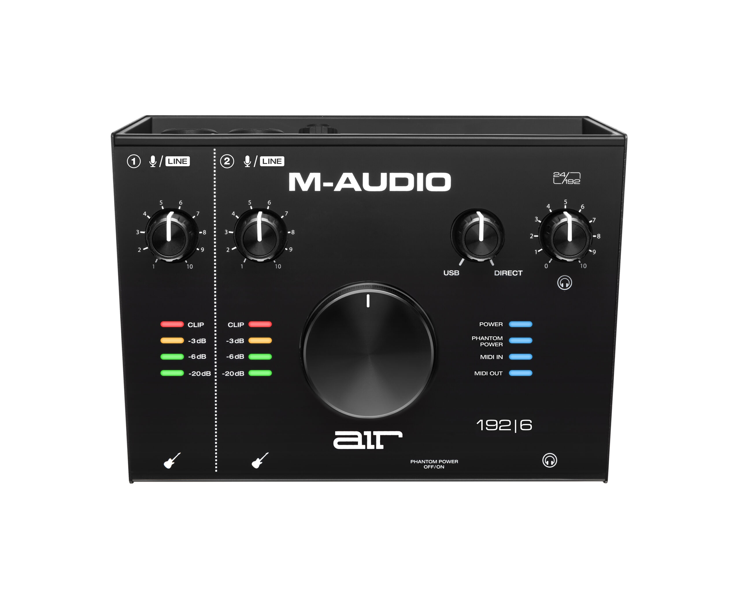新品未使用 SM PRO AUDIO ADDA-192S M-Audio Air 192|6 2-In/2-Out 24/192 Usb Audio/Midi Interface | SBR