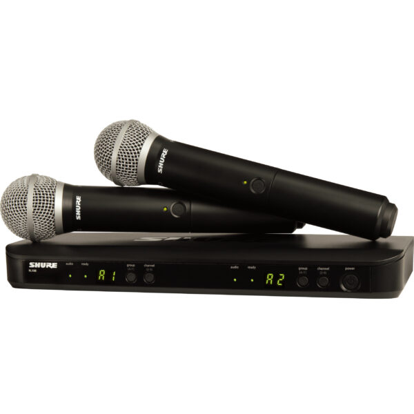 Shure BLX288/PG58 Wireless Dual Vocal System | SBR Pro Sound