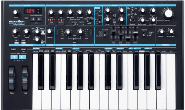 Novation Bass Station II 25-Key Analogue Synthesizer SBR Pro Sound |