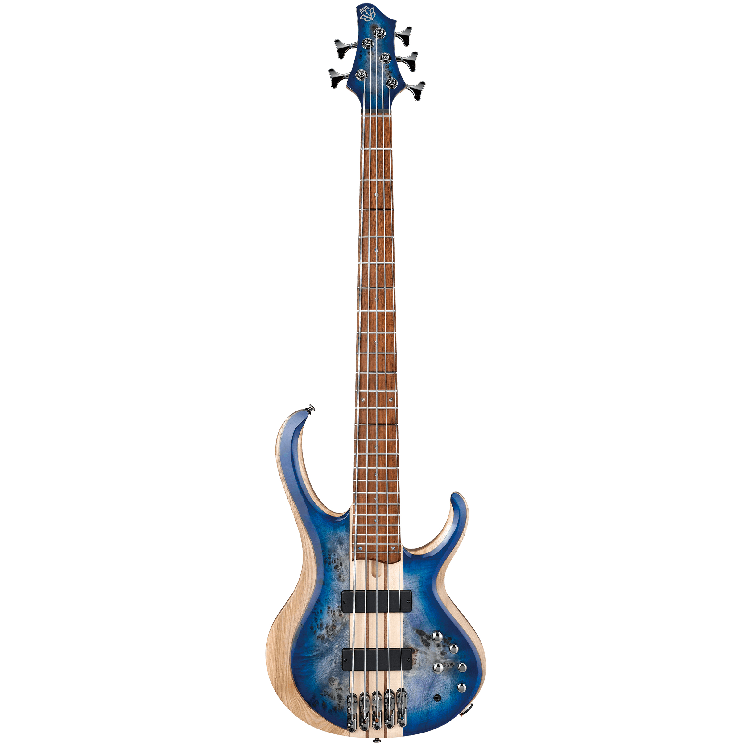 Ibanez BTB845-DTL モディファイ ローチューニング仕様 Ibanez BTB845 5-String Electric Bass Guitar - CBL | SBR Pro Sound
