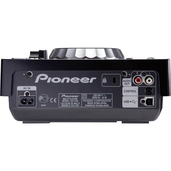 Pioneer CDJ-350 Compact DJ Multimedia Player With Disc Drive| SBR