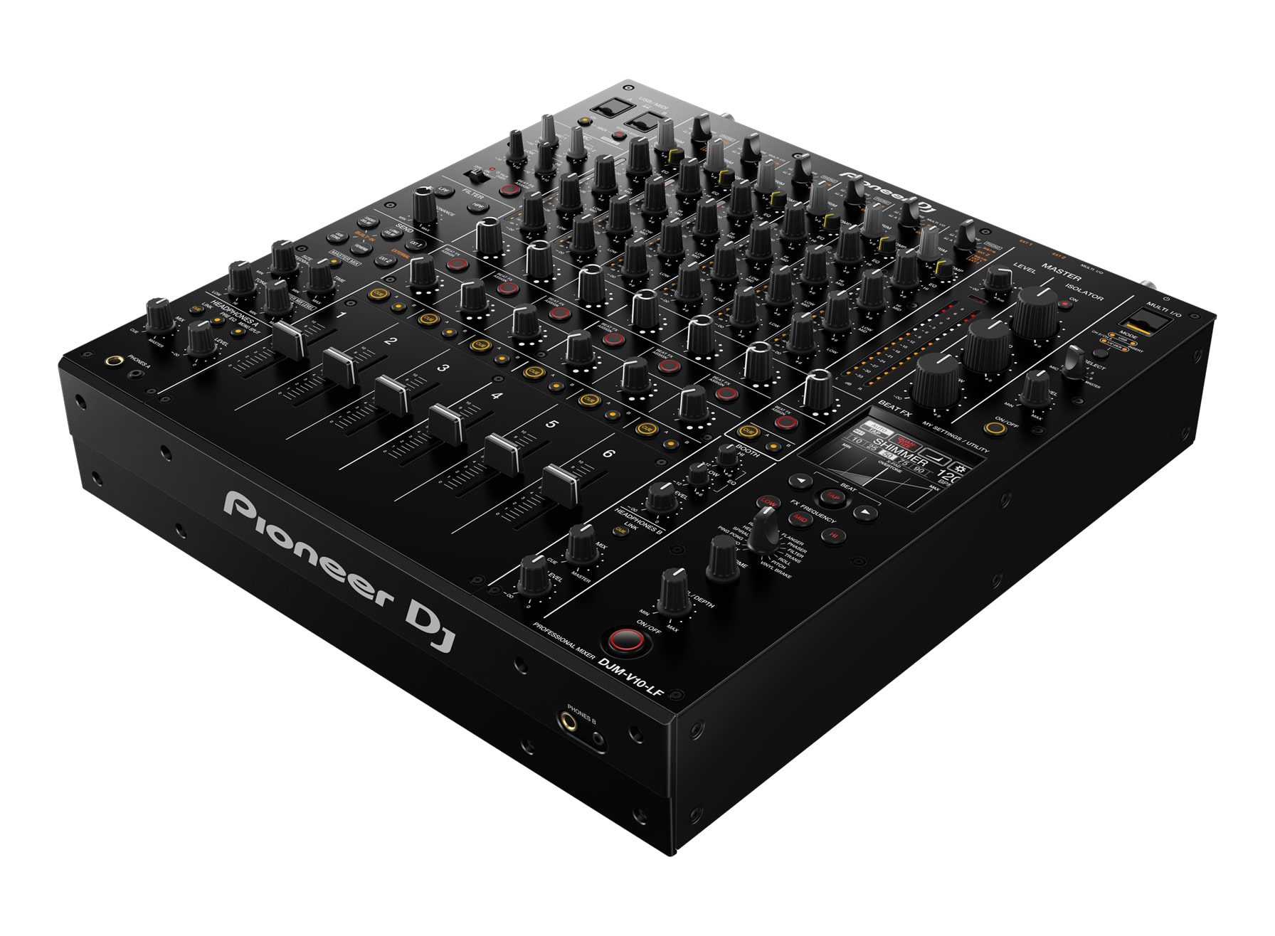 Pioneer DJM-V10-LF 6-Channel Professional DJ Mixer | SBR Pro Sound