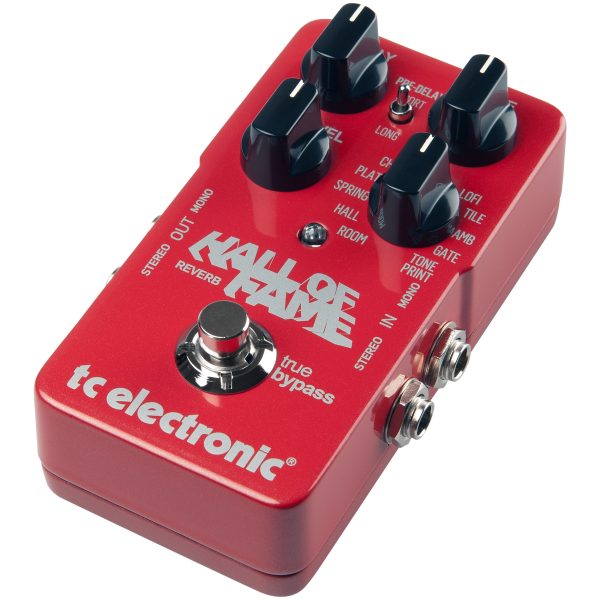 ギター TC ELECTRONIC Hall of Fame Reverb TC Electronic Hall Of Fame Reverb Guitar Effects Pedal | SBR Pro Sound