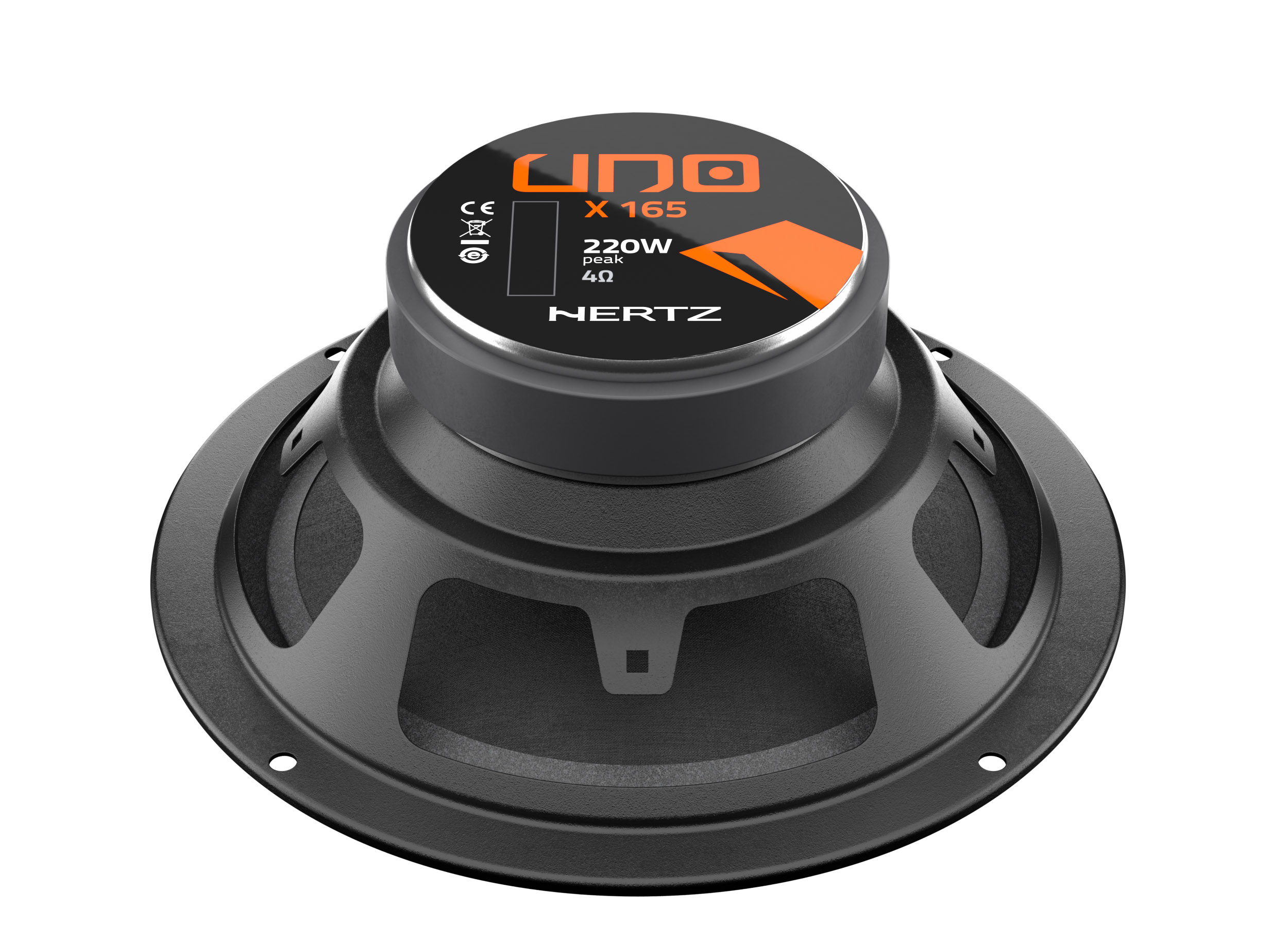 Hertz Uno X 165 – 6.5-Inch 2-Way Coaxial Car Speakers | SBR Pro Sound