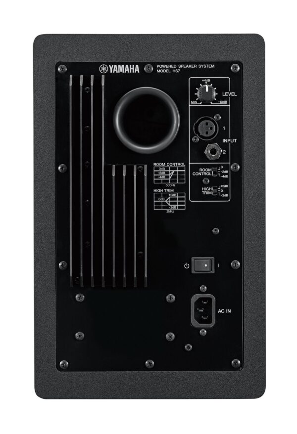 「A」Yamaha HS7 ブラックペア インシュレーター＆スタンド付き Yamaha HS7 7-inch 2-Way Powered Nearfield Studio Monitor Pair