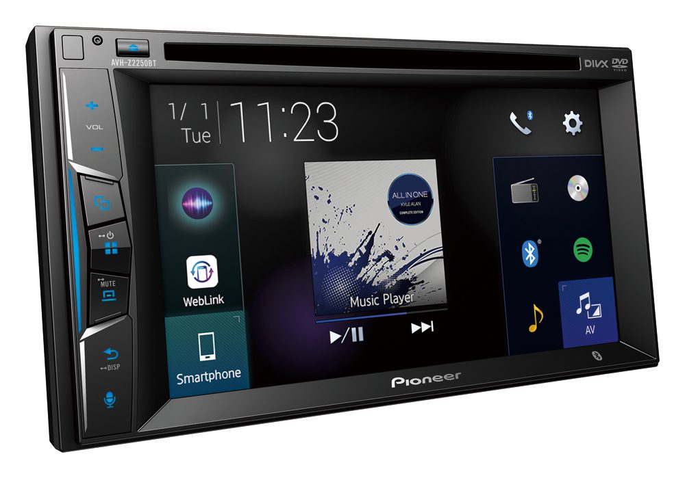 Pioneer AVH-Z2250BT Double Din Bluetooth Apple CarPlay Radio