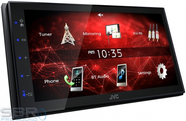 JVC KW-M150BT - 6.8-Inch Double Din Bluetooth Radio | SBR Pro Sound