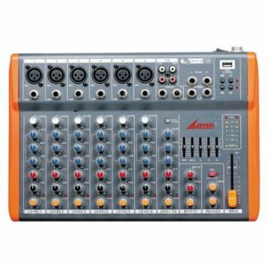 Lane LGX-8B 8-Channel Compact Desk Mixer | SBR Pro Sound