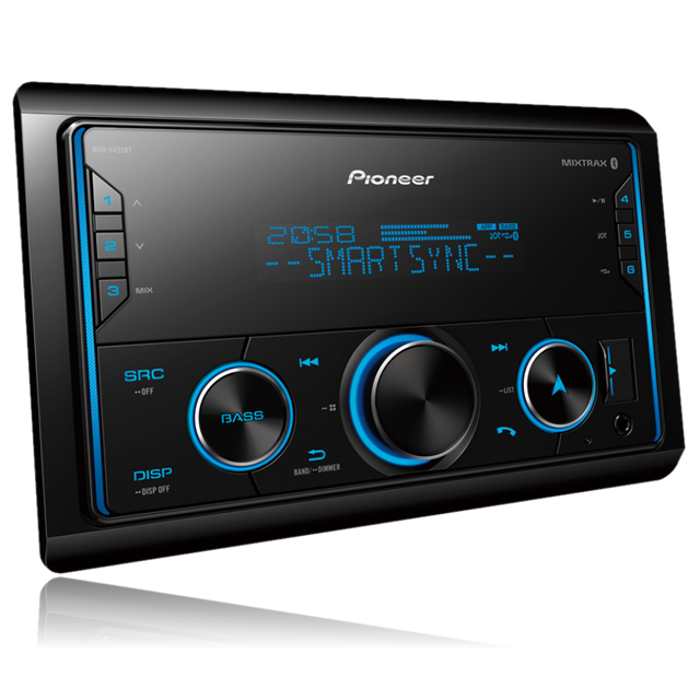 Pioneer MVH-S425BT Double Din Radio W/Bluetooth | SBR Pro Sound