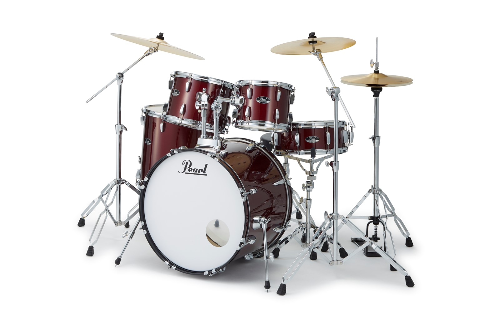 Pearl Roadshow 5 Piece Drum Kit With Cymbals | SBR Pro Sound