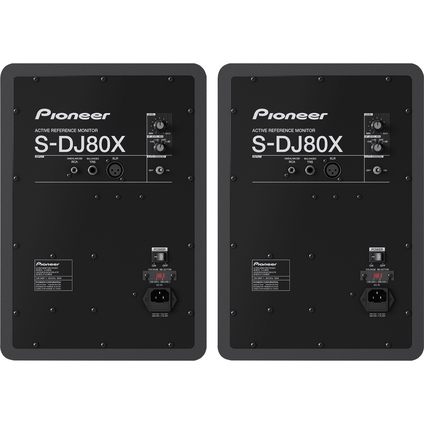 Pioneer S-DJ80X 8-Inch Active Reference Monitor Pair | SBR Pro Sound