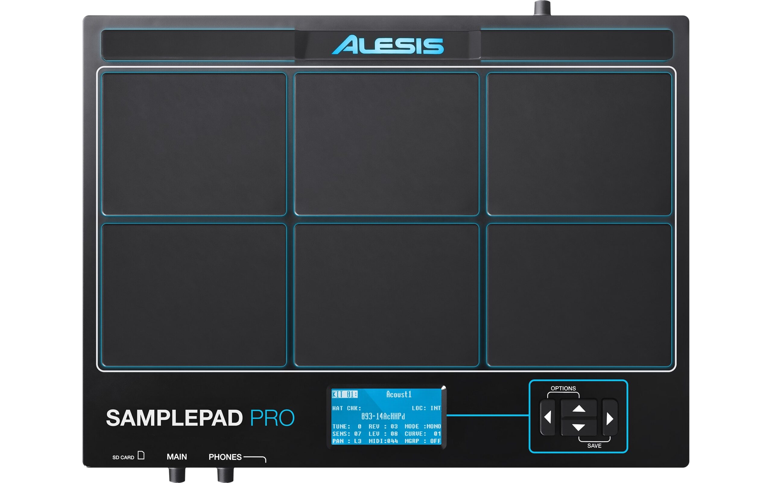 【美品】Alesis SamplePad Pro Alesis SamplePad Pro 8-Pad Percussion & Sample Pad | SBR Pro Sound