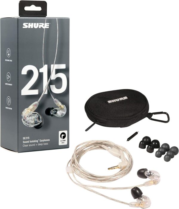 BLITZ 2 、SHURE SE215セット Shure SE215 Sound-Isolating In-Ear Stereo Earphones | SBR Pro Sound