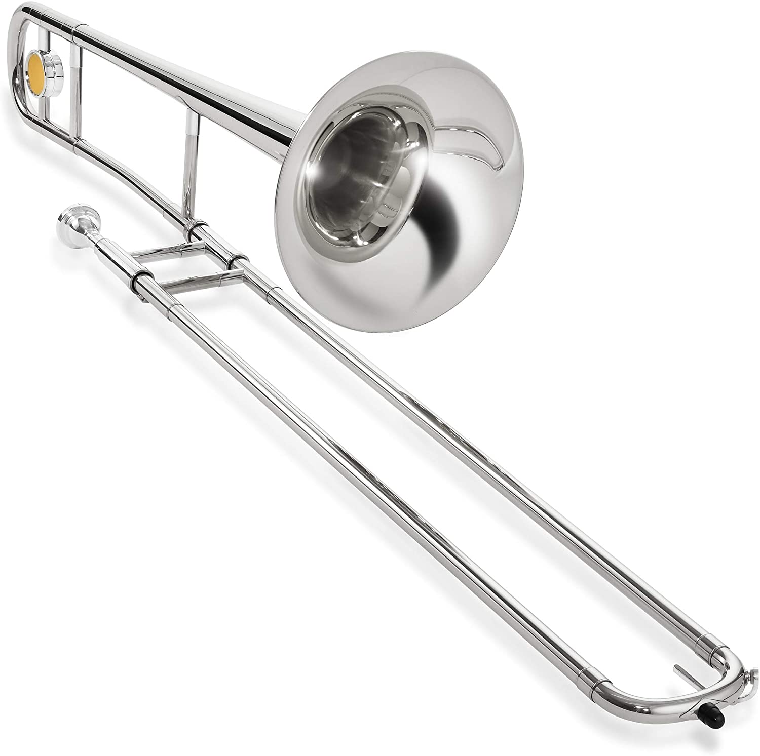 Zeff Trombone Nickel-Plated Slide Trombone | SBR Pro Sound