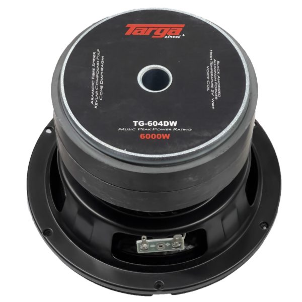 Targa TG-604DW Street Series 6-inch 3000w DVC Subwoofer | SBR Pro
