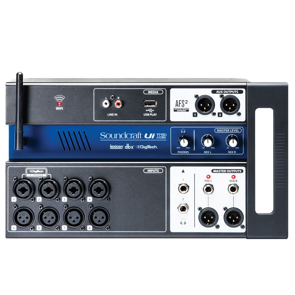 Soundcraft Ui12 12 Channel Digital Mixer | SBR Pro Sound