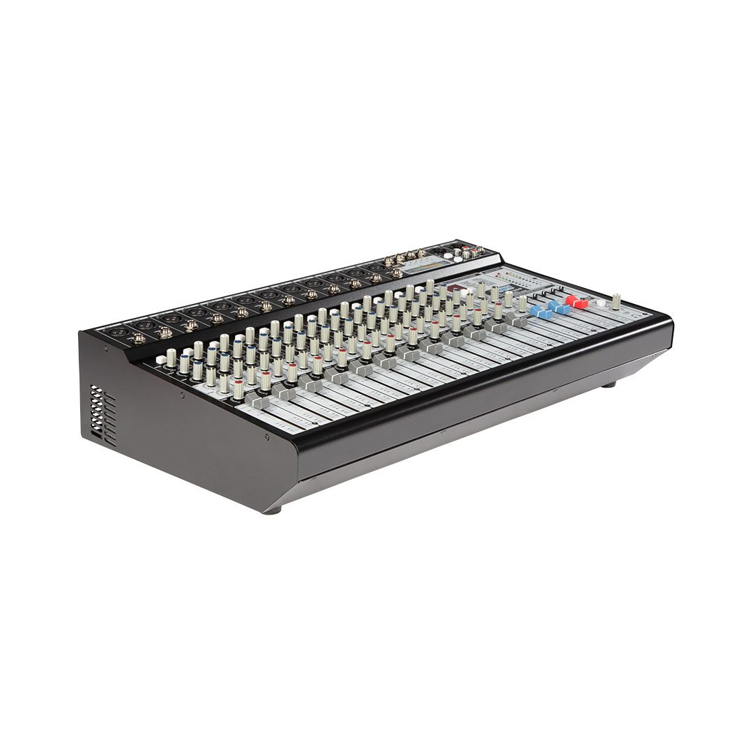 hybrid 12 channel powered mixer