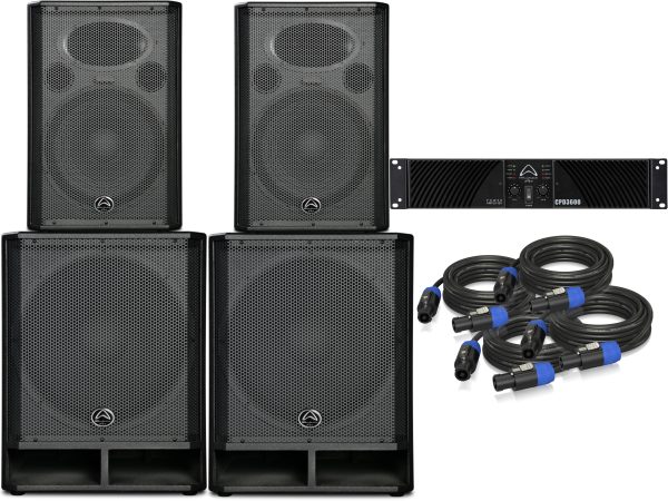 Wharfedale Pro EVO-X15 EVO-X18B PA Speaker Combo| SBR Pro Sound