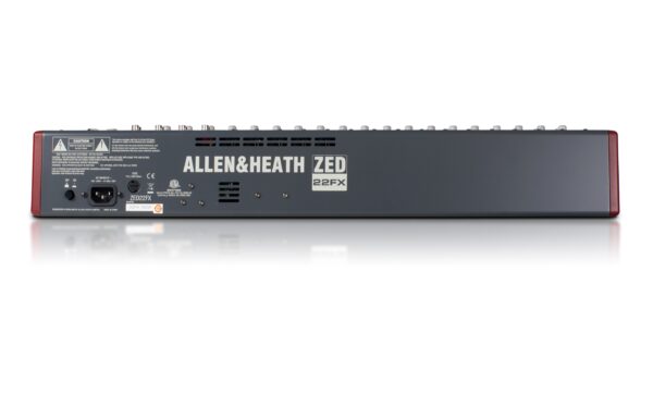 ALLEN & HEATH ZED-22FX 22 Ch Multipurpose Desk Mixer W/Fx