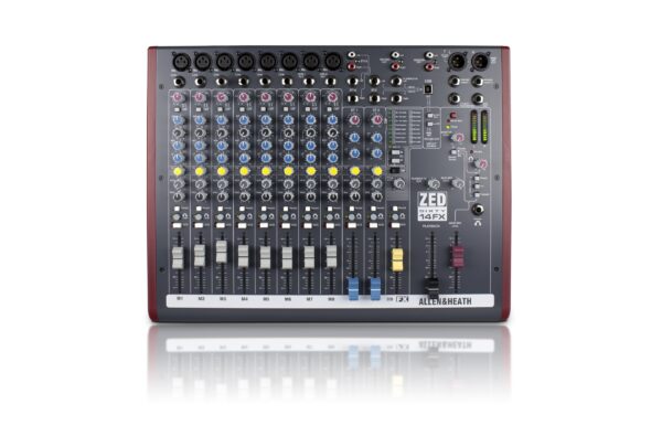 Multipurpose Mixer W/Fx For Live Allen & Heath ZED60-14FX SBR Pro